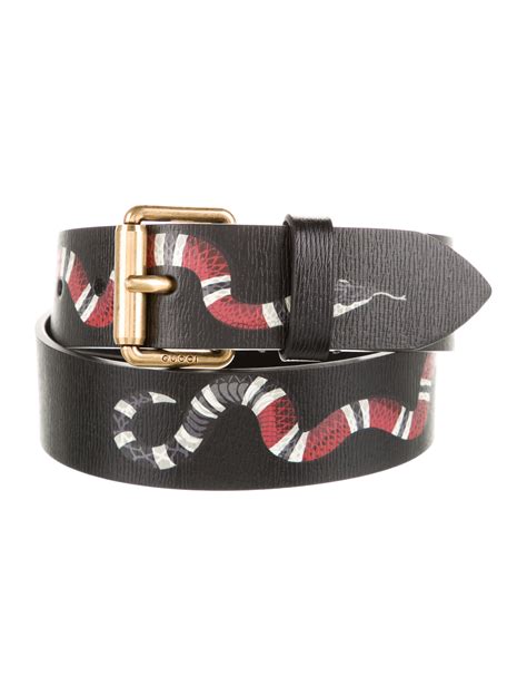 buy gucci king snake leather belt for cheap|gucci belt clearance.